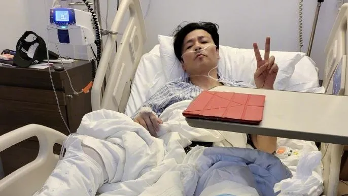張晉拍戲出意外！插鼻喉緊急開刀傷勢嚴重　妻蔡少芬曝病況