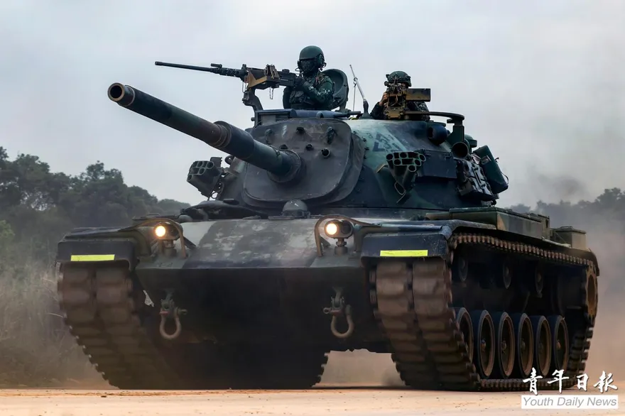 解放軍環台軍演／陸軍542旅、21砲指部戰備整備  黃沙滾滾畫面超震撼