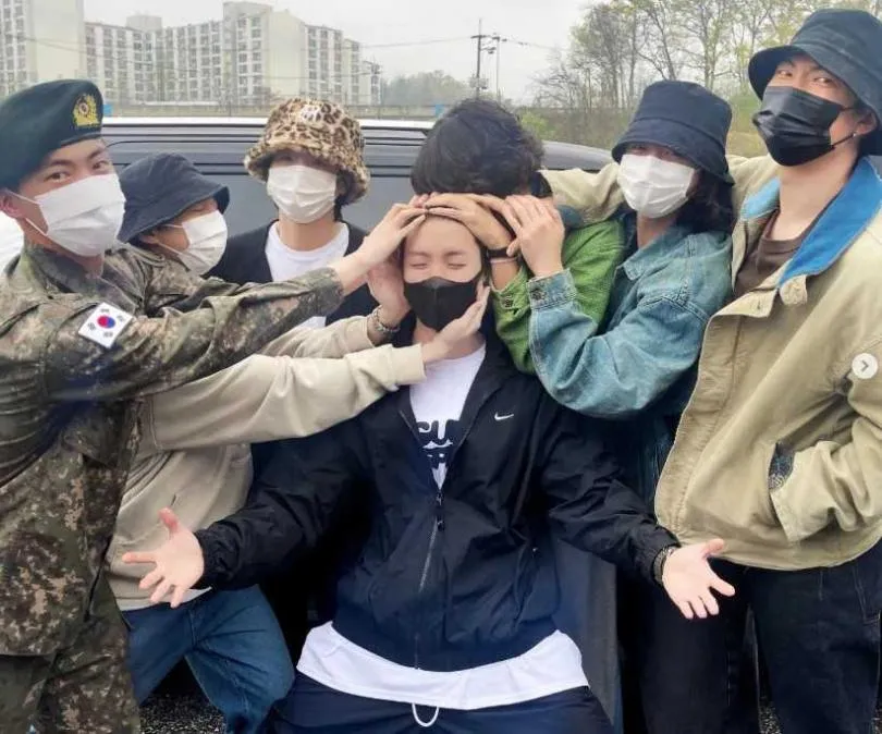 BTS成員爆入伍特權！規定1輛車來6輛　陸軍回應揭原因