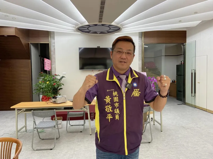 憂呂玉玲民調落後綠營　黃敬平喊換人才會贏：我準備好了