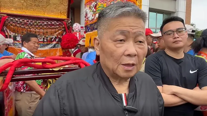 影/顏寬恒遭起訴貪污、竊占　人在遶境的顏清標回應了：等媽祖活動結束再說