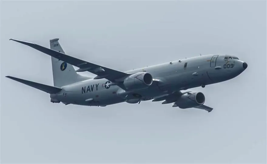 「海神」來了！美軍P-8A反潛機穿越台灣海峽　陸東部戰區：全程跟監嚴密防範警戒