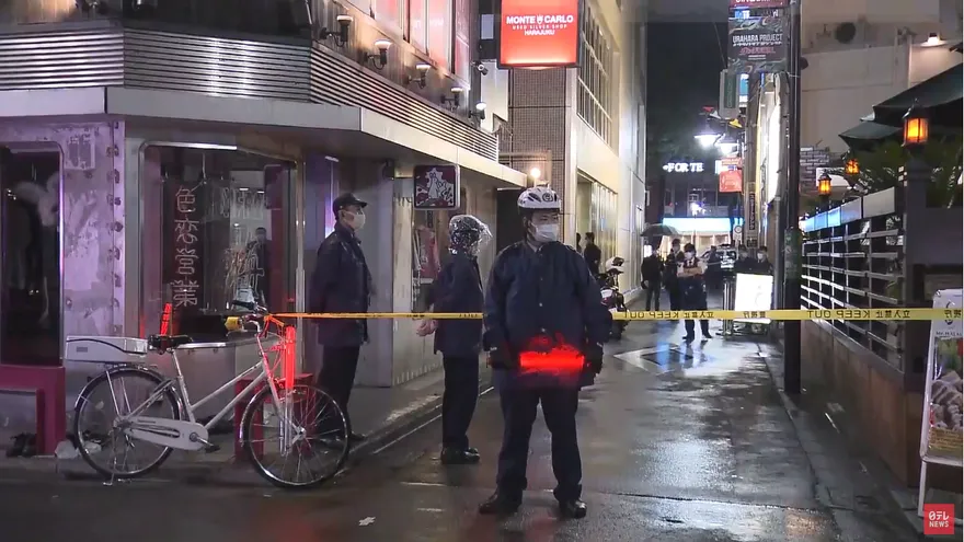 影/東京澀谷傳搶案！3名蒙面男持刀闖入首飾店洗劫　警方循線追查中