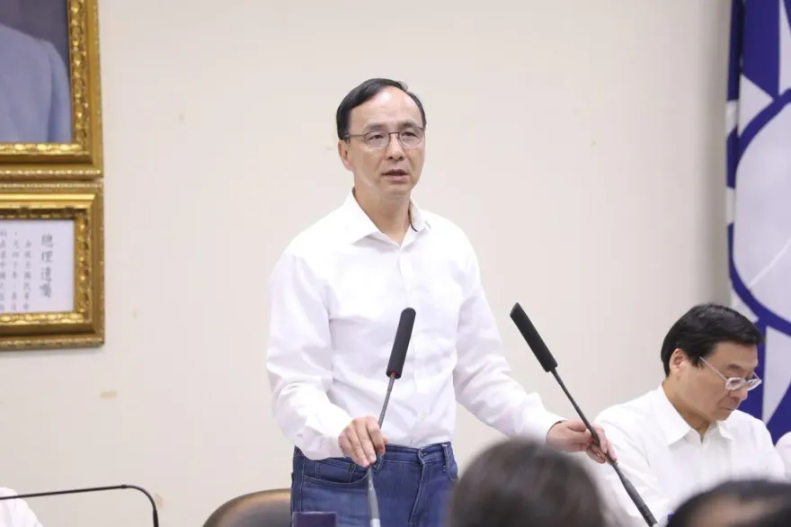 怒轟民進黨別再用詐騙集團的錢騙選票　朱立倫：對民主政治是多大恥辱