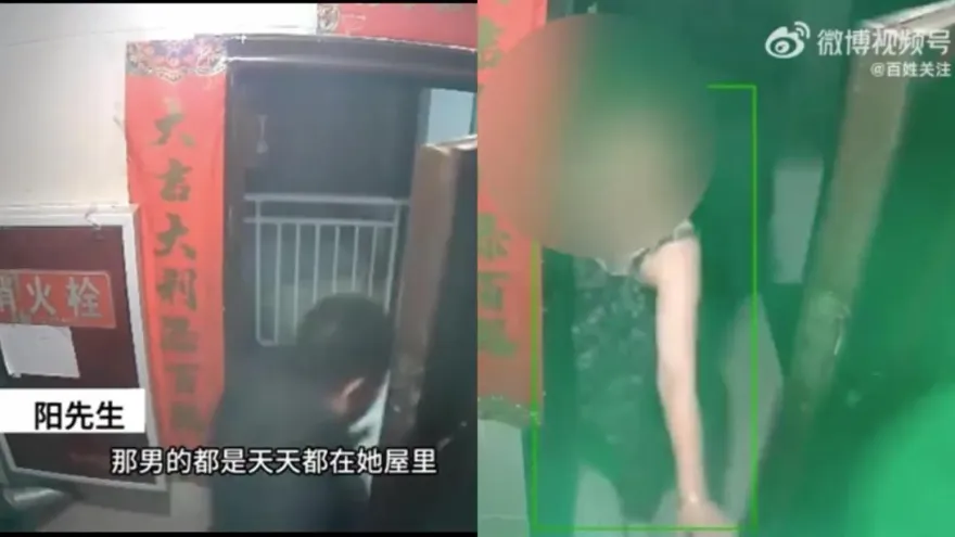 影/妻「穿細肩帶睡衣」深夜開門迎小王　門口裝監視器抓猴…綠帽夫怒：天天都來！