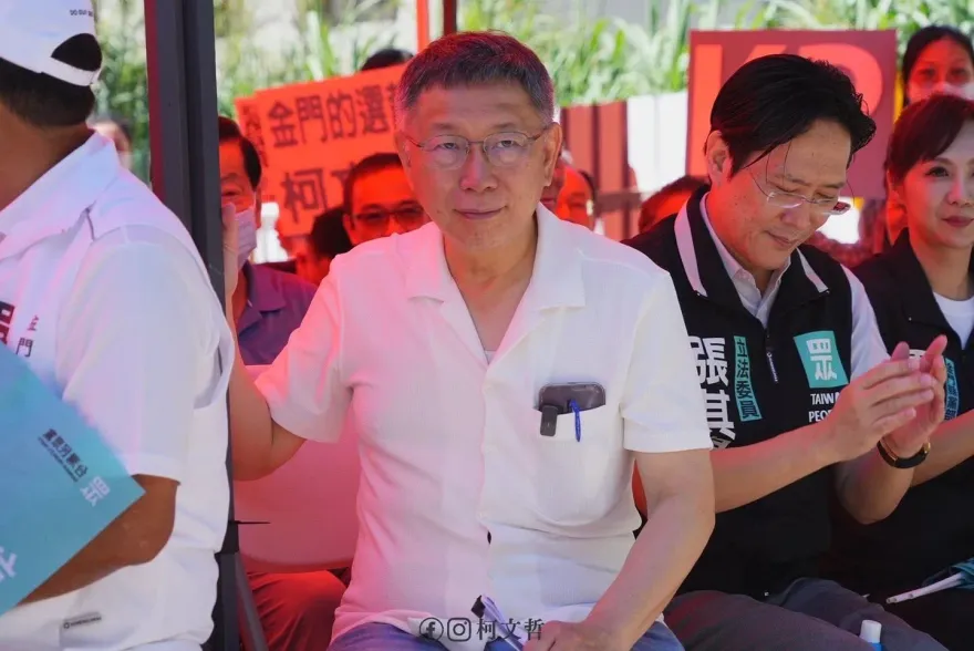 民調衝第一狠甩「他」？柯文哲：投票那天高才有用