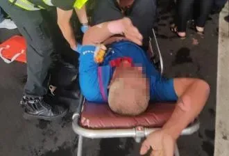 影/板橋宮廟活動釀災！乩童踩踏排炮慘受2度燒燙傷急送醫