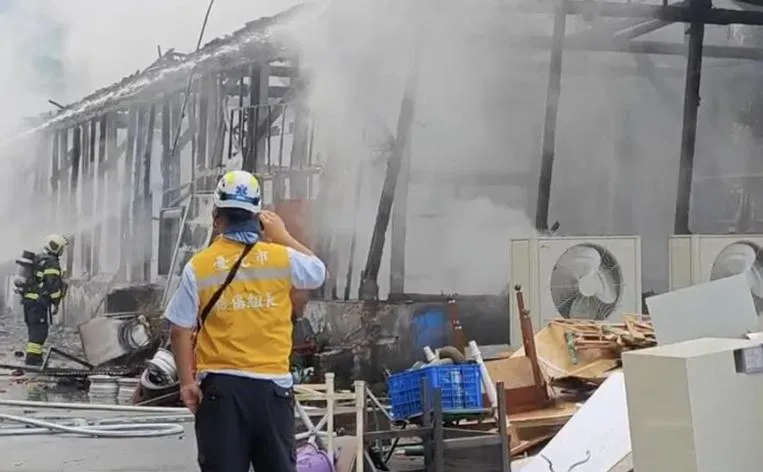 快訊/中影文化城火警！警消迅速馳援半小時撲滅　起火原因待查