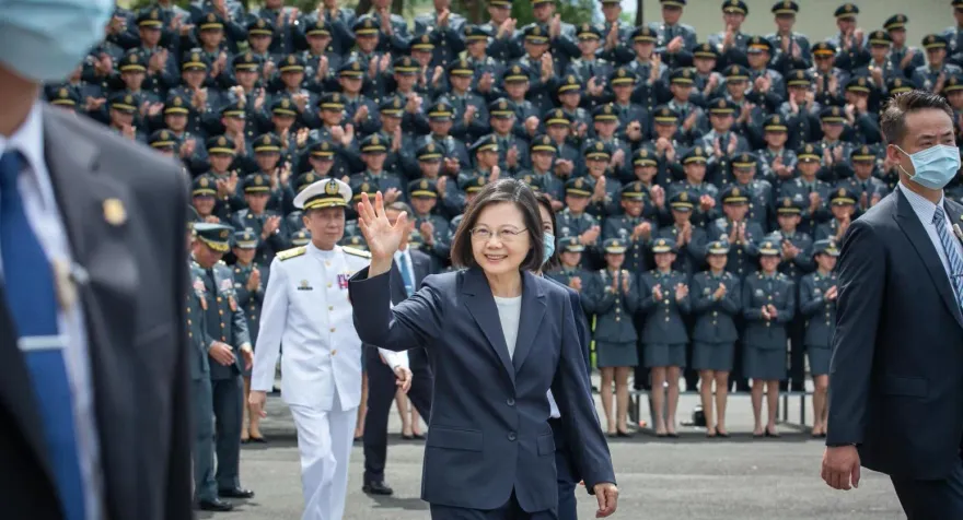 蔡英文授軍階搞大烏龍！　游毓蘭2字怒轟：侯友宜當總統不會鬧這種笑話