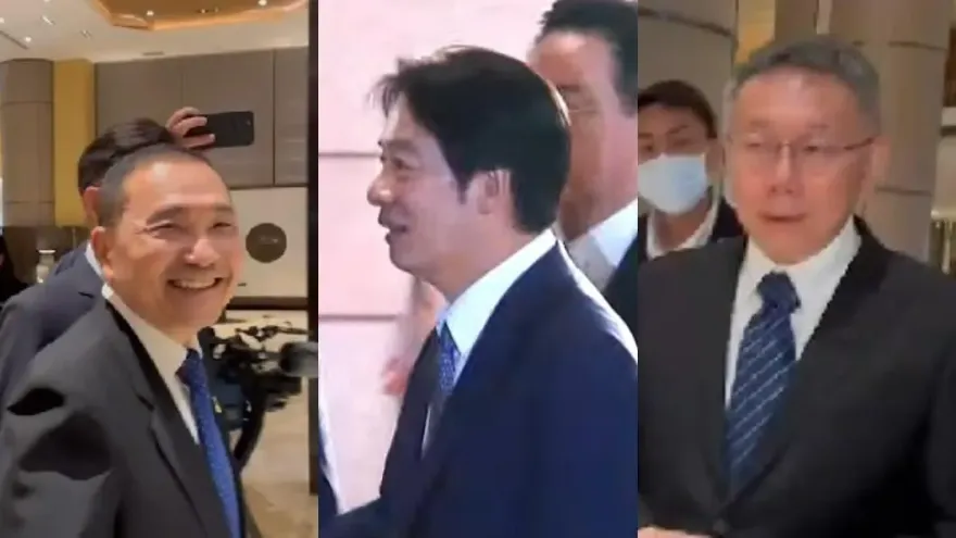 AIT美國國慶慶祝酒會　侯、賴、柯3人同場卻「無互動」