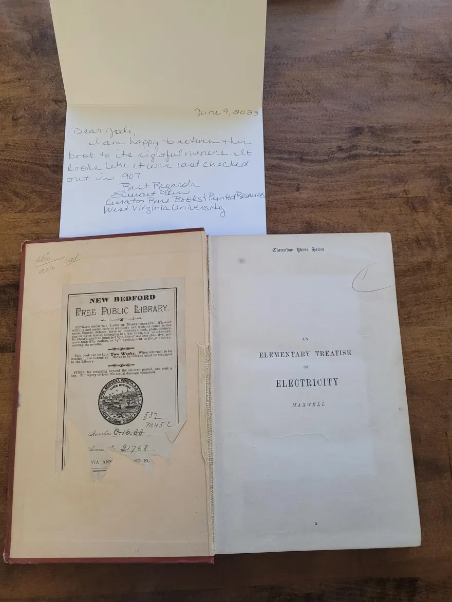 圖書館意外找回1904年借出書籍　逾期119年打破紀錄