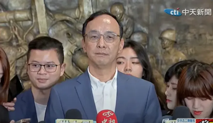 影/朱立倫認了「賴清德最近非常閒」　被問侯郭會貓膩嗆記者：你在見縫插針嗎？