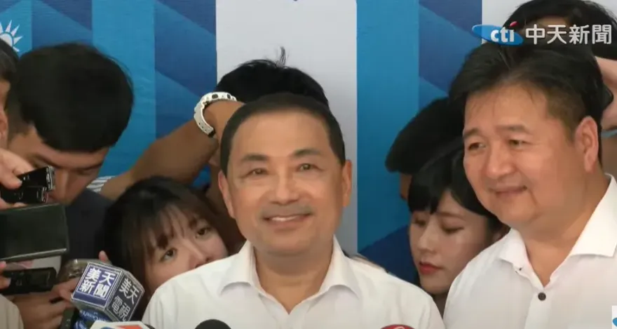 國民黨全代會/郭台銘不死心！喊「民意大於黨意」 侯友宜：我們要團結在一起