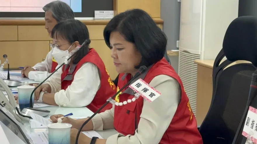 因應杜蘇芮颱風　雲林縣災害應變中心一級開設