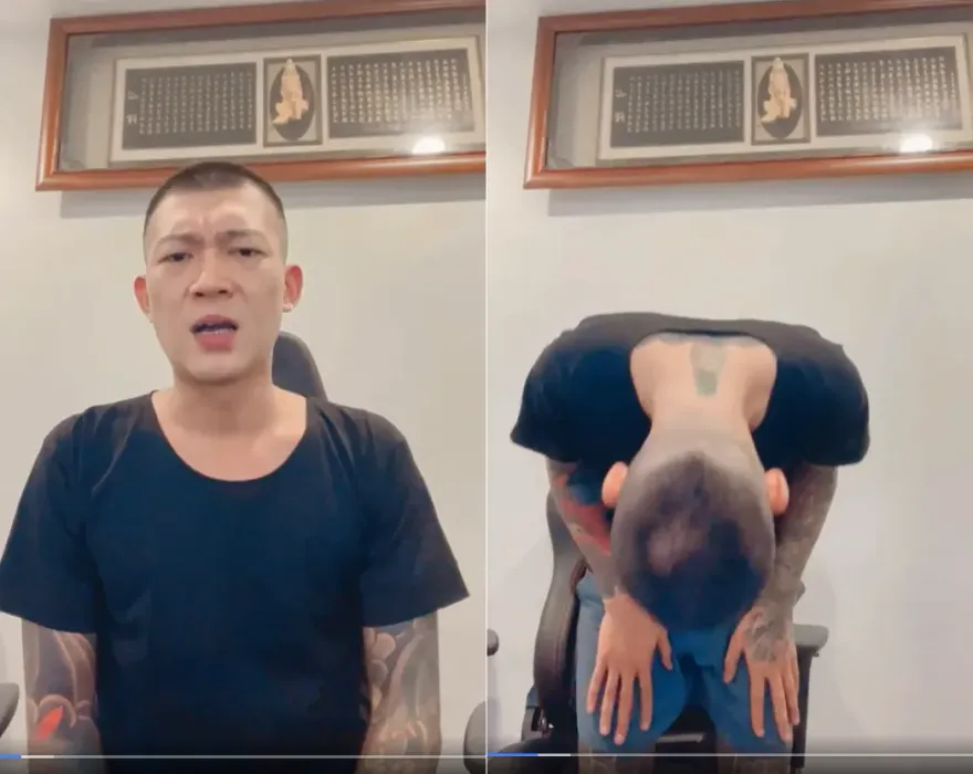 鳳梨吳泓逸90度鞠躬！蒙冤遭私刑保母回應了：他的道歉像大便一樣