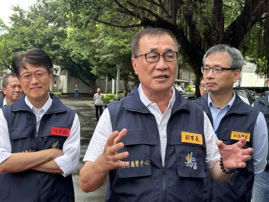 中颱「卡努」來襲前3雨量全在台北市　李四川視察抽水站慰勞同仁