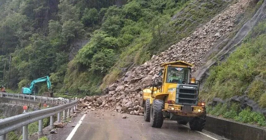 卡努災情/山區續降大雨！台8線部分路段今晚7時預警性封閉