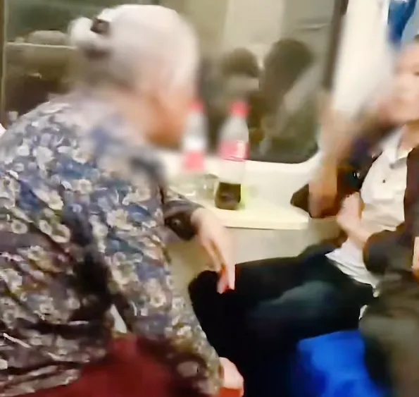 影/老太太火車上逼乘客讓座挨批「倚老賣老」　惱羞成怒反嗆：不然我賣什麼？