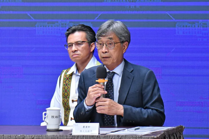 陳吉仲請辭獲准21日生效　陳駿季暫代農業部長