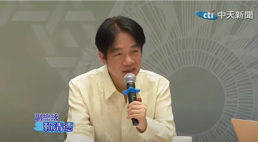 回應美國「疑賴論」　賴清德扯「大陸宣傳」：創造錯誤認知影響總統大選