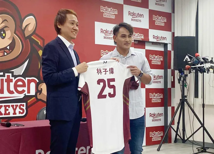 林子偉月薪破百萬！披樂天25號正式加盟　合約總額3100萬