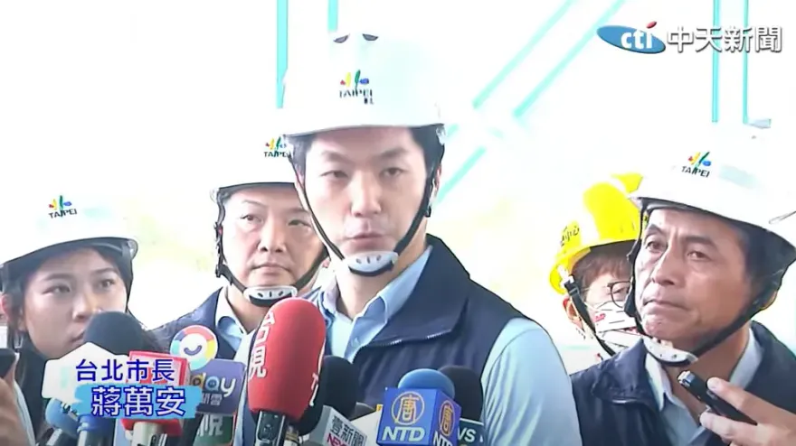 海葵颱風/再次化身「地表最帥市長」？　蔣萬安回應了