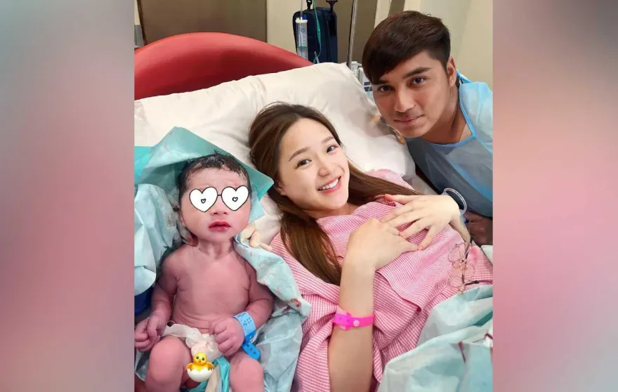 邱天來了！邱丹升格新手爸　與前樂天女孩李芳兒子出生