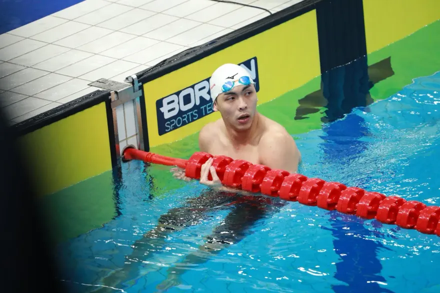 杭州亞運/50公尺仰式再闖決賽　「台灣仰王」莊沐倫晚間力拚爭牌