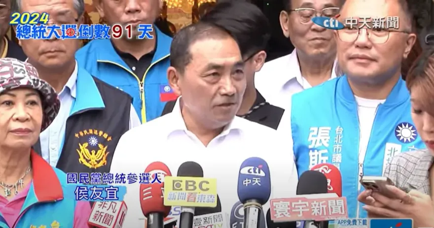影/柯文哲掀藍白合底牌「我當正的、藍推副手」　侯友宜直球對決回應了