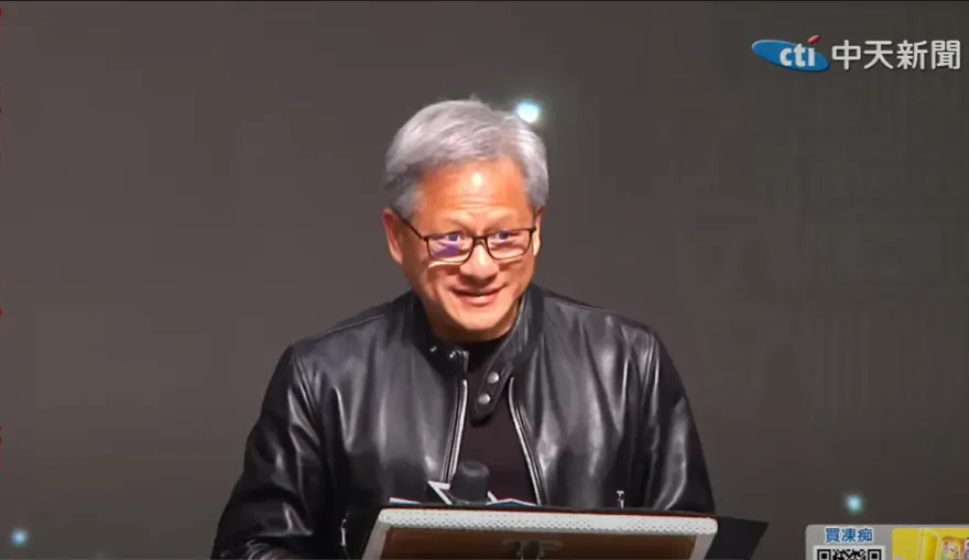 影/黃仁勳閃電再訪台灣！恭喜張忠謀獲「李國鼎獎」：無台積電無AI革命