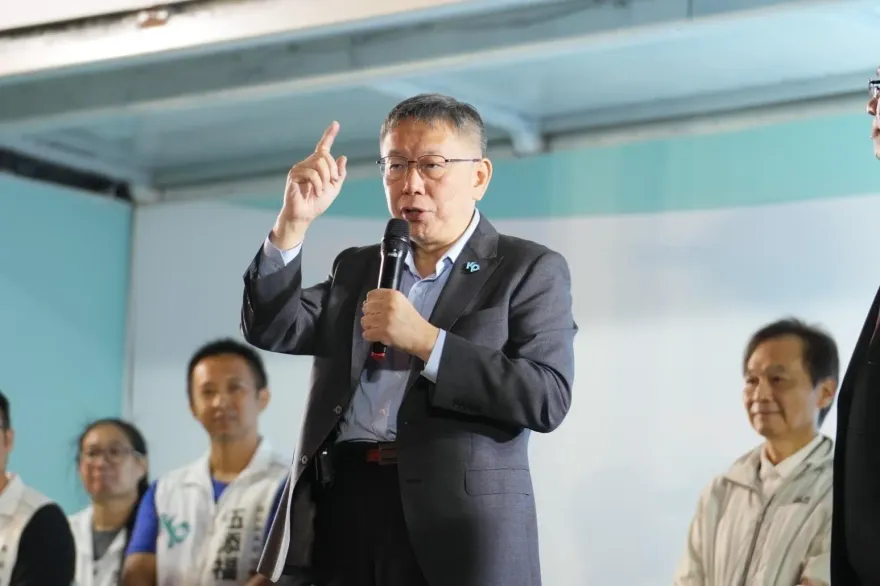 柯文哲談為何退讓：不應該把國家的安危拿來賭賭看