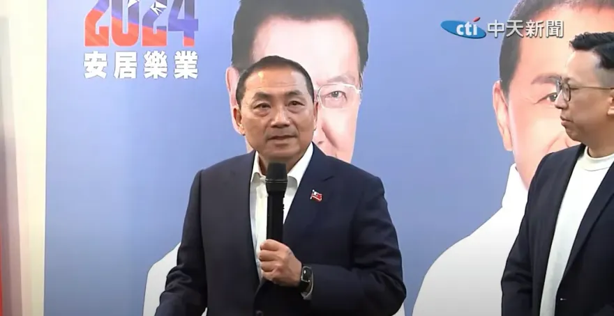 影/柯P又蹭國民黨？自爆幫藍小雞錄影片　侯友宜、趙少康反應超淡定