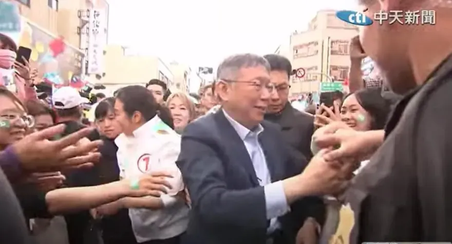 影/柯文哲台南造勢狠酸賴清德：我跟韓國瑜都拆違建了「你不拆就是雙標」