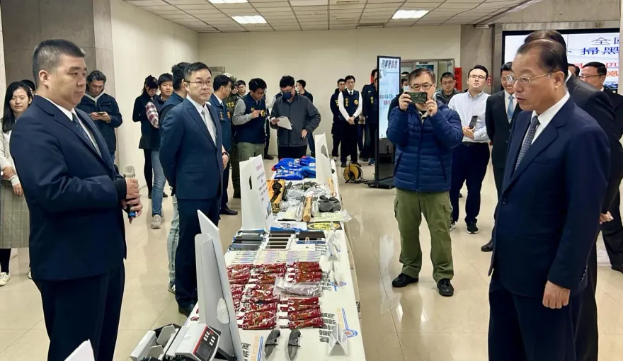 影/警政署全國四合一專案掃黑緝賭　不法下注總額高達548億元