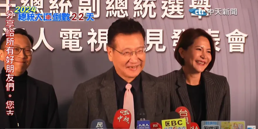影/趙少康主動承認口誤　說3遍更正「侯友宜是我的老大、老闆、最好的總統」