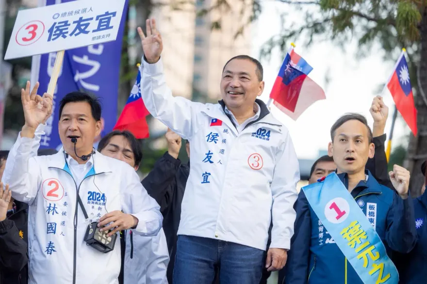 承諾上任後組聯合政府！侯友宜籲民眾投票「下架民進黨」：完成政黨輪替