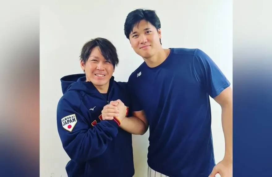 影/大谷穿道奇藍訓練畫面曝！右肘「一片清爽」開刀復元良好