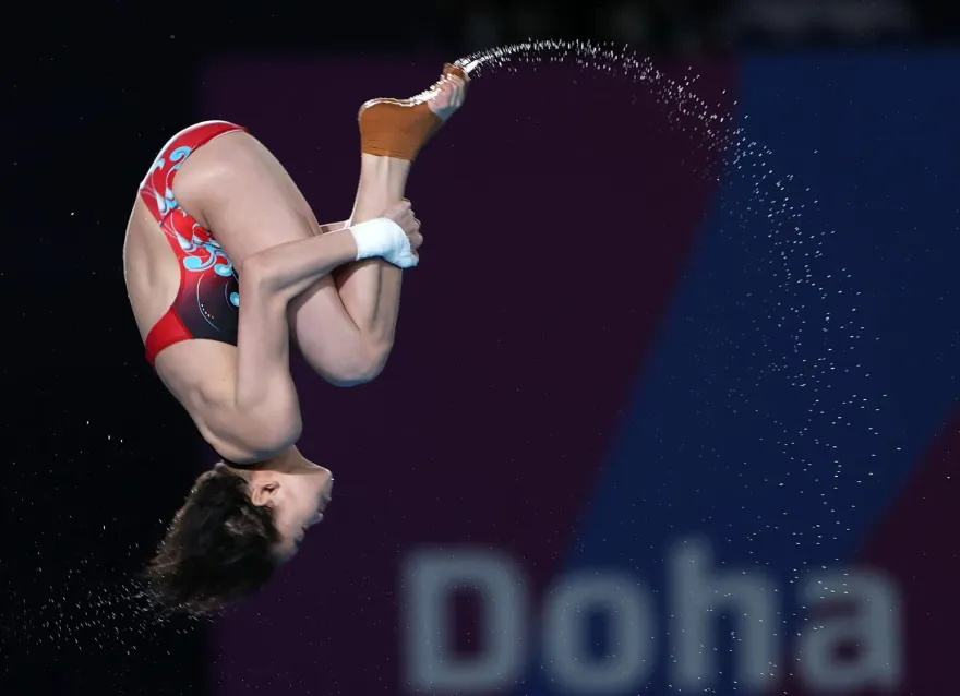 大滿貫！全紅嬋再秀「水花消失術」　首奪世錦賽跳水女單10米台冠軍