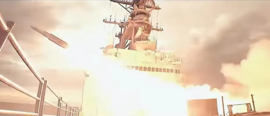 影/海軍公開春節巡弋影像　巡防艦射飛彈畫面超震撼