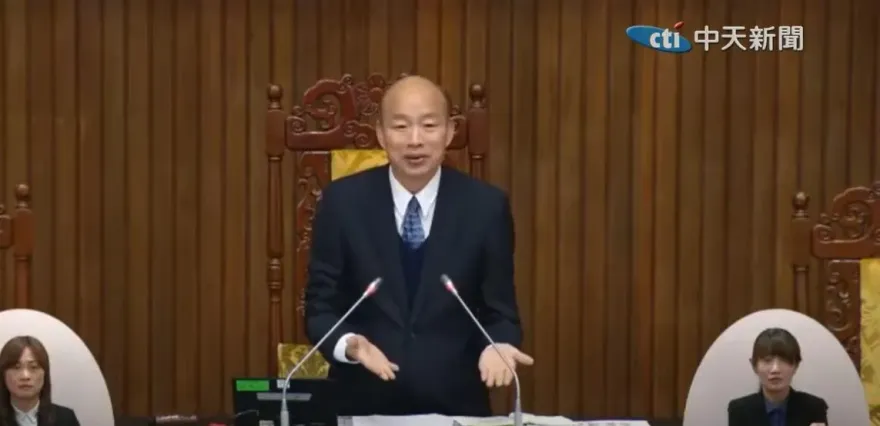 高金素梅質詢與陳建仁互槓！雙方火藥味濃　韓國瑜1句話結束戰局