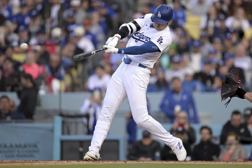 「超速」二壘打！大谷翔平再現怪力　186.3km破道奇紀錄