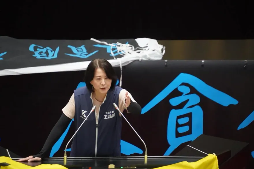 立法院大亂　王鴻薇：民進黨暴力！犯罪！說謊！只會更堅定人民改革國會的決心