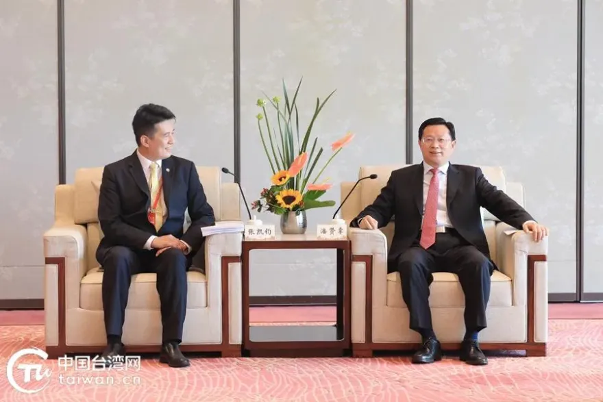 民眾黨切割張凱鈞登陸見國台辦副主任：個人名義參加海峽論壇　黨中央未派人