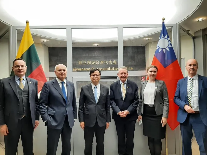 立陶宛嘆投資未達預期　盼台灣強化經貿合作