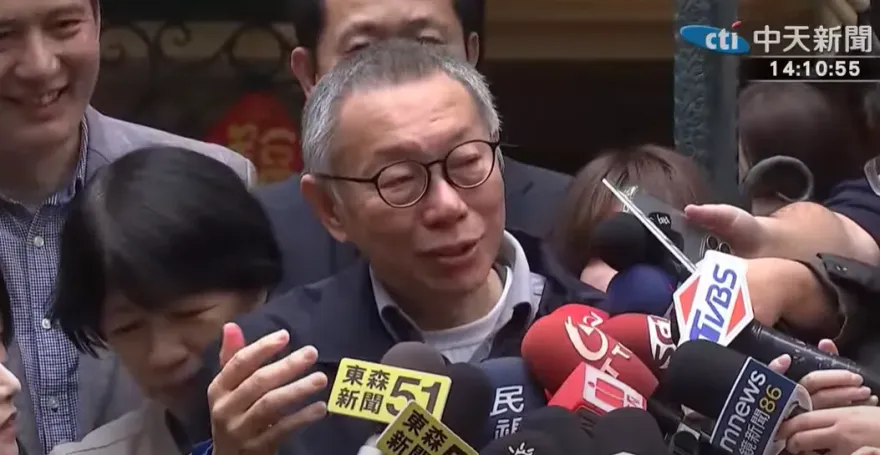 回家後首發文　柯文哲：很多一言難盡，就待真相還原
