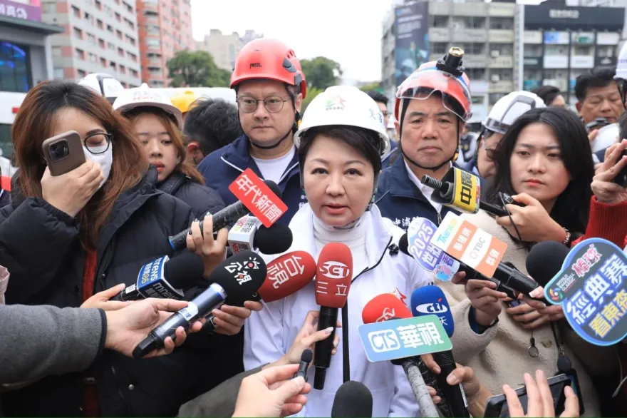 影/台中新光三越氣爆　盧秀燕在市府都感受明顯震動　最新進度曝