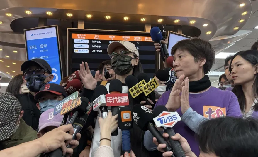 亞亞返陸！移民署：仍可申請來台探親　將個案審查