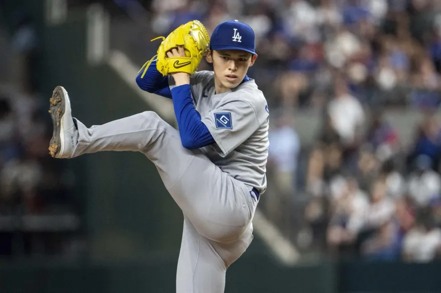 MLB/道奇牛棚挨再見轟！佐佐木朗希6局好投白忙