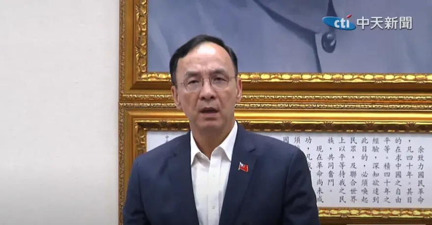 影/朱立倫：多數藍委不贊成倒閣　還在計較恩怨的不是國民黨