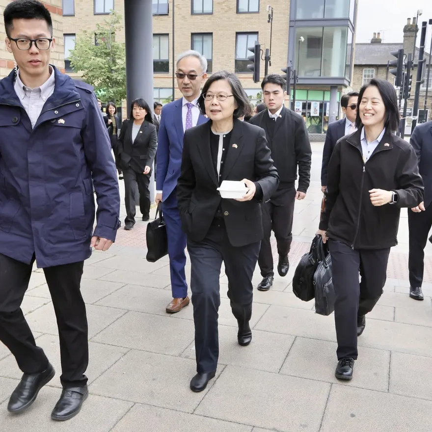 蔡英文劍橋大學演說：台灣是區域安全不可或缺的存在